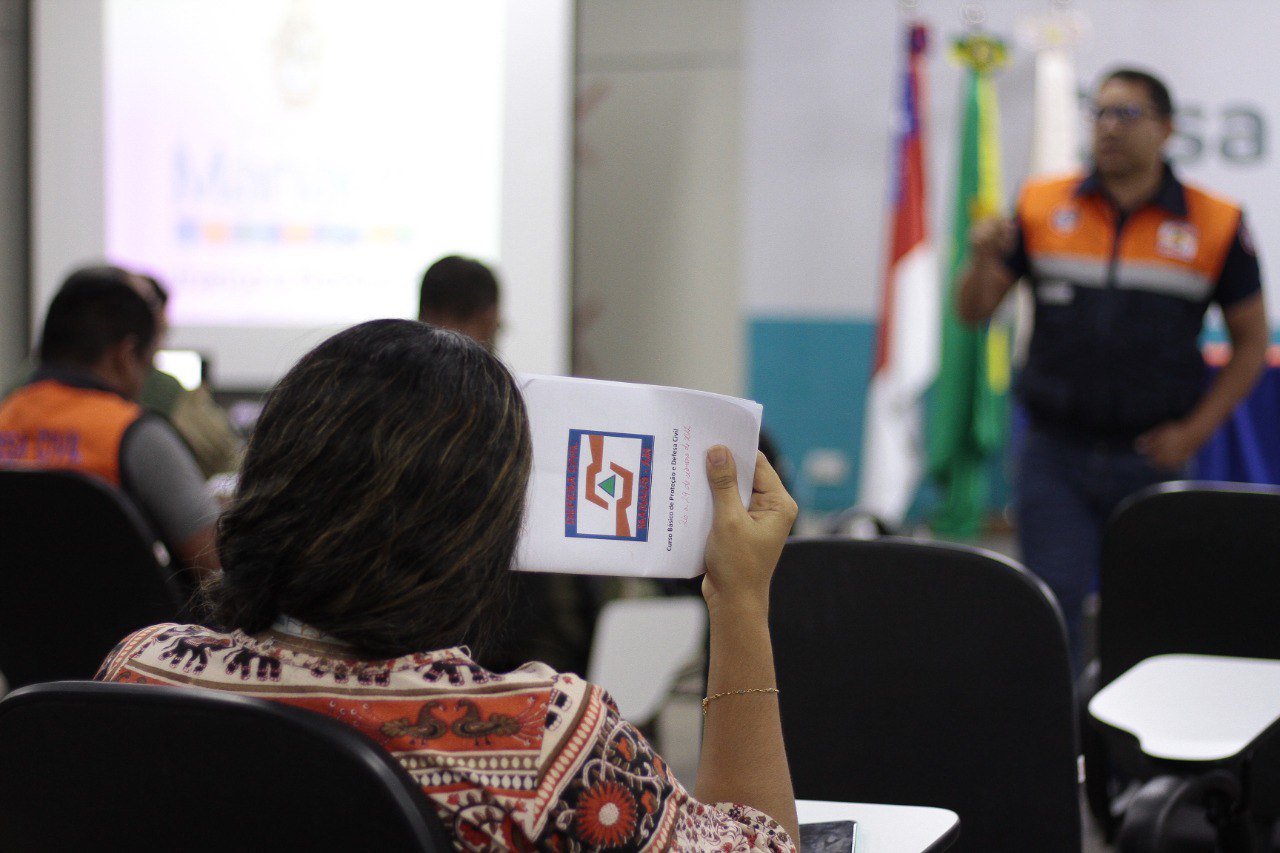 Prefeitura de Manaus encerra semana de capacitação em noções básicas de defesa civil