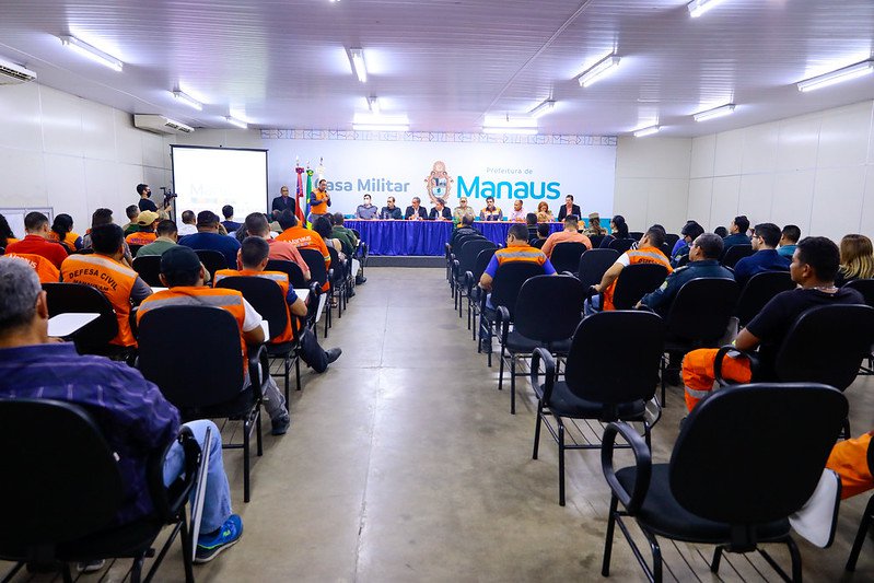 Prefeitura de Manaus retoma as capacitações presenciais com formação de noções básicas em defesa civil