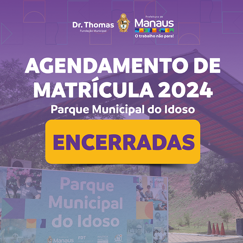 Matrículas encerradas (Pop-up) - Prefeitura de Manaus
