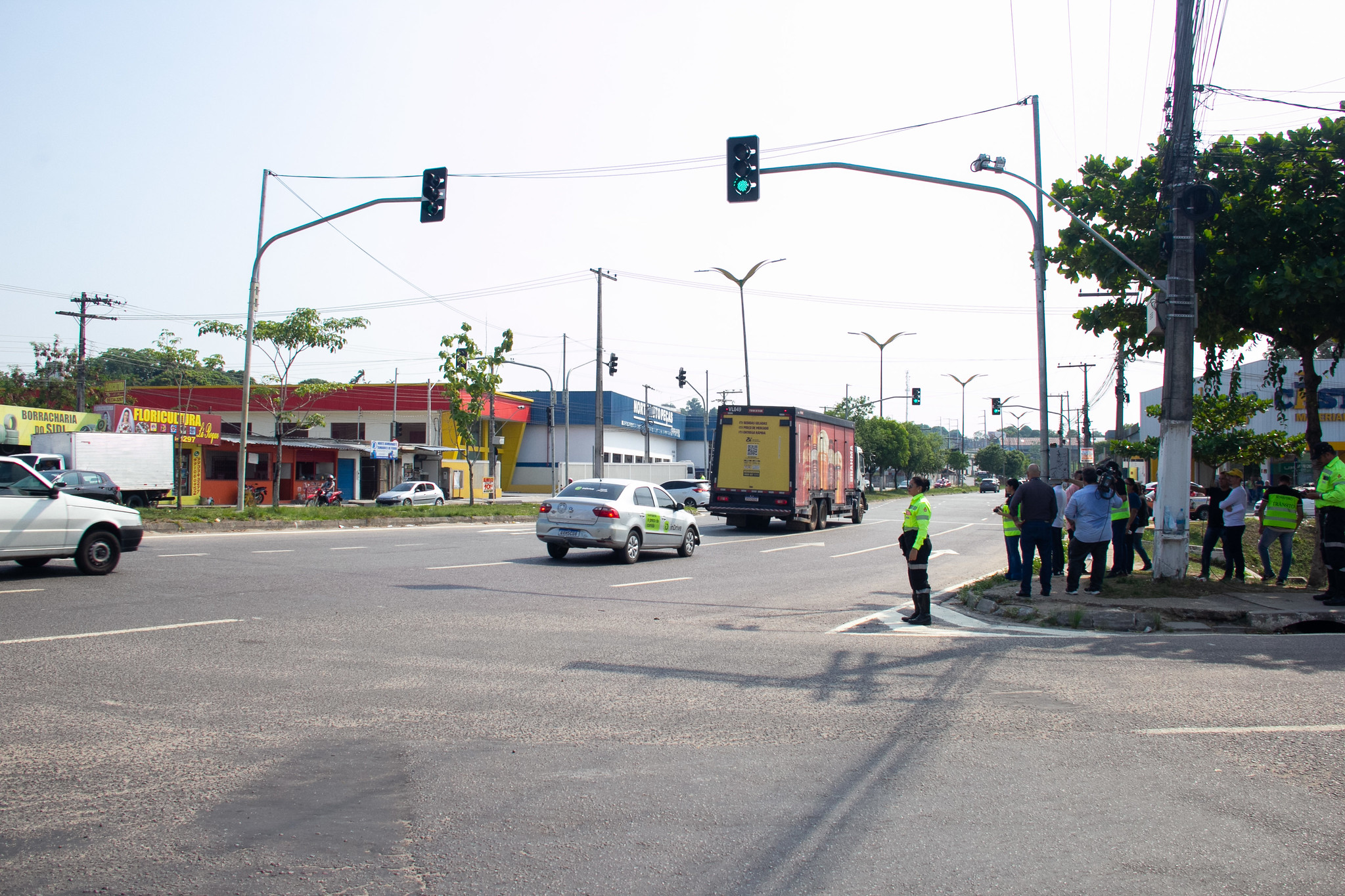 Nova sinalização semafórica na zona Norte