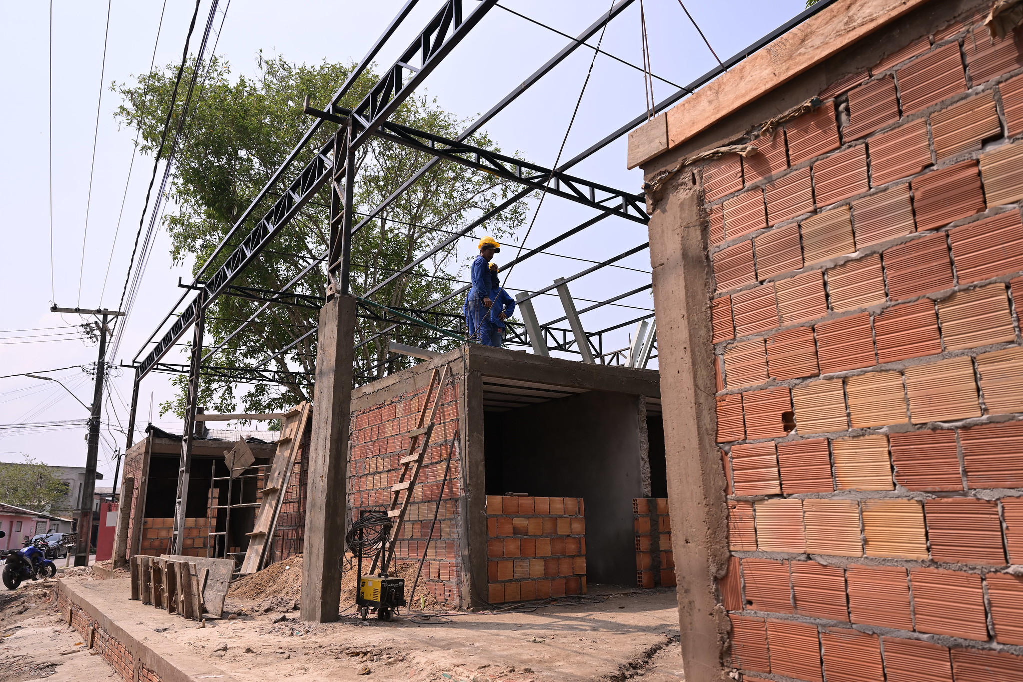 Construção de nova feira