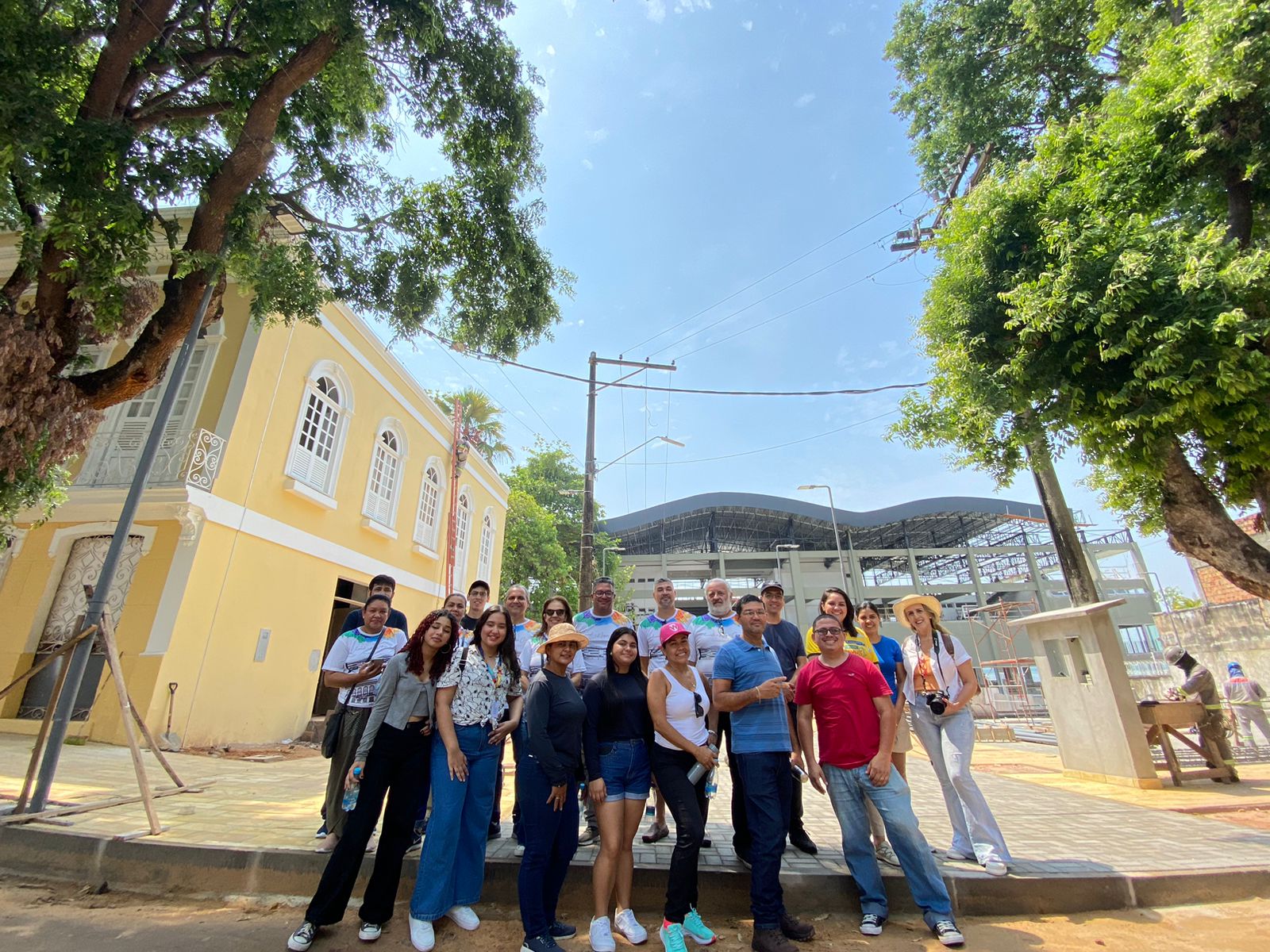Tour guiado do Vivendo o Nosso Centro