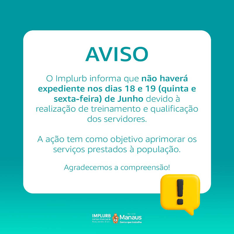 Mudança de endereço (Pop-up) - Prefeitura de Manaus