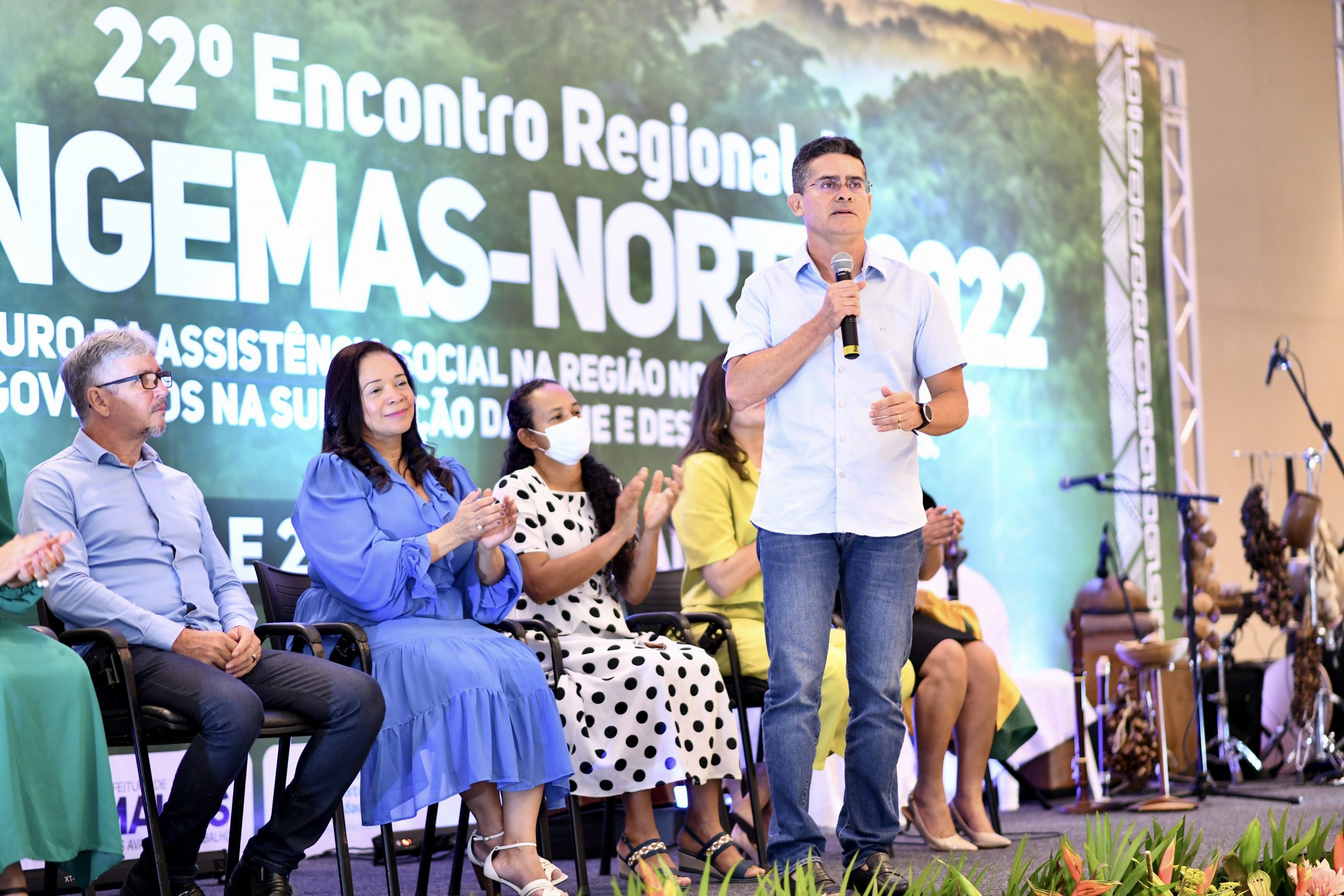 David Almeida destaca reforma dos Cras e busca pela excelência nos serviços da Semasc durante abertura do 22º Encontro Regional do Congemas-Norte