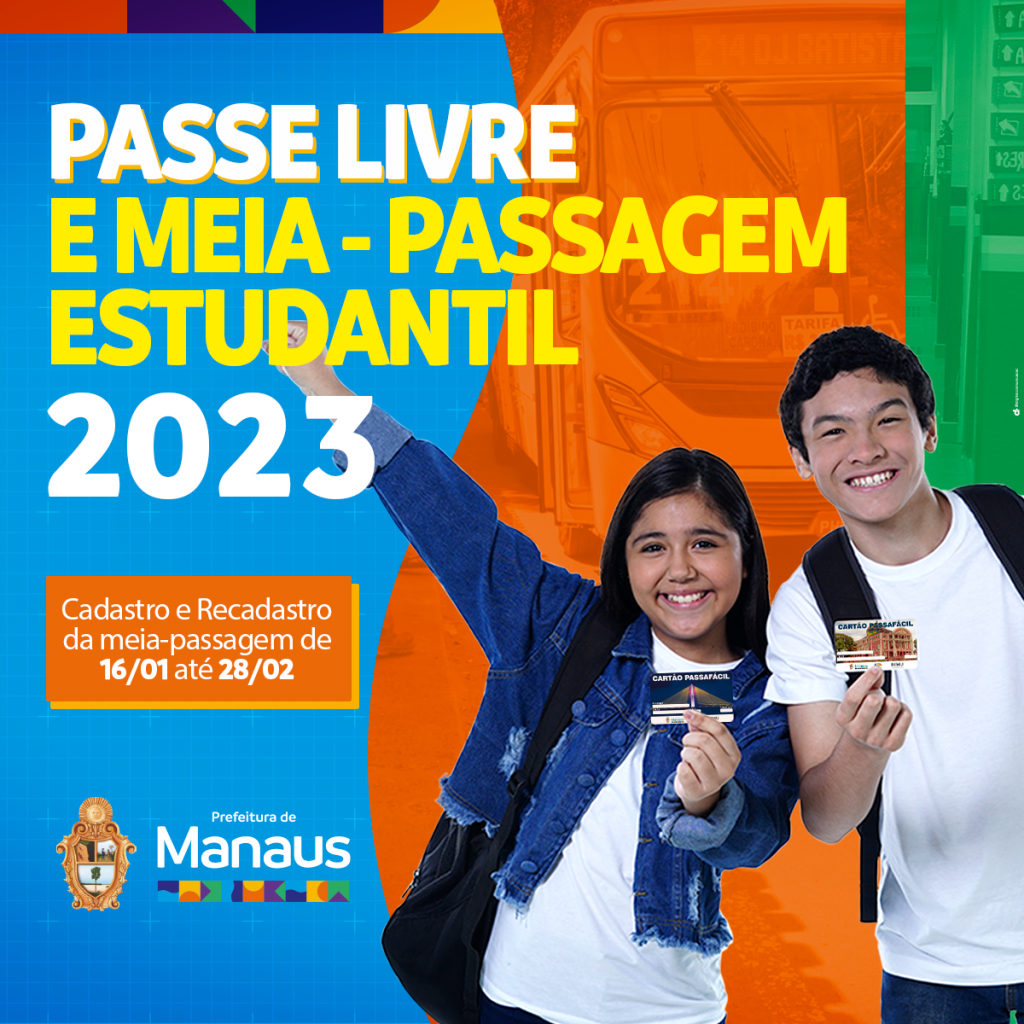 Passe Livre e Meia-Passagem Estudantil 2023