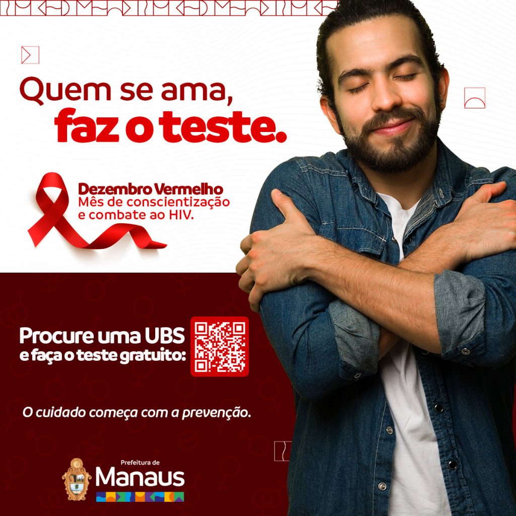 Dezembro vermelho quem ama faz o teste - Editorial Publicitário