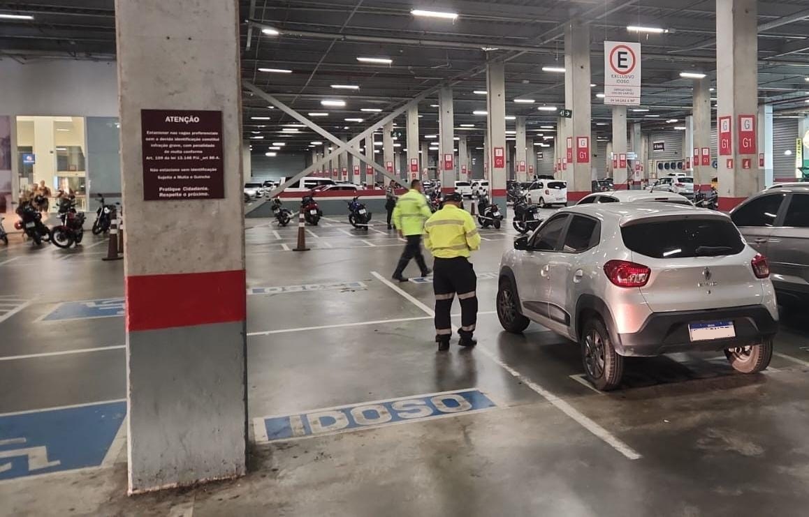 Operação de trânsito da prefeitura