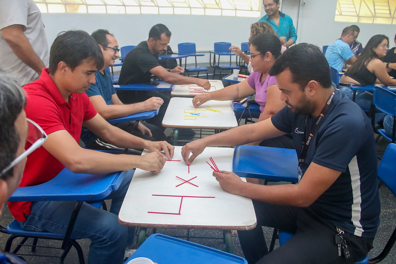 Oficina do projeto ‘Xadrez na Escola
