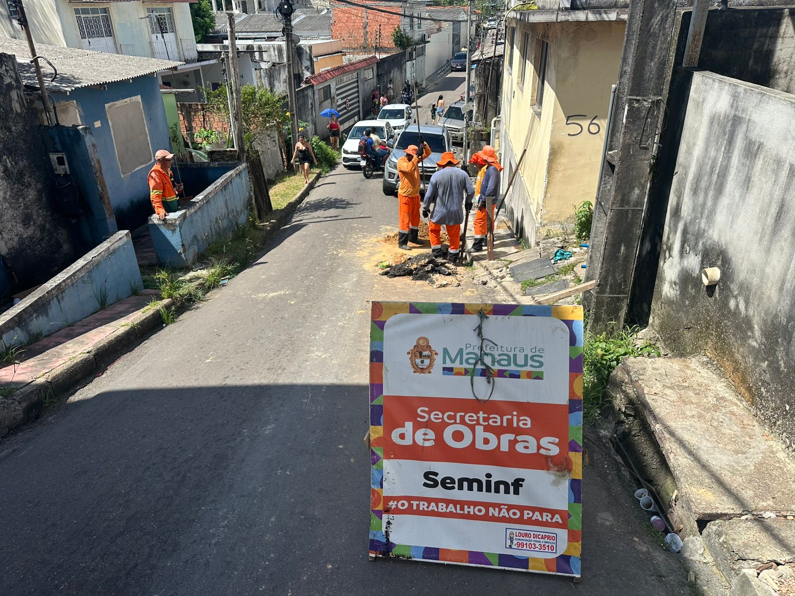 drenagem no Vila da Prata