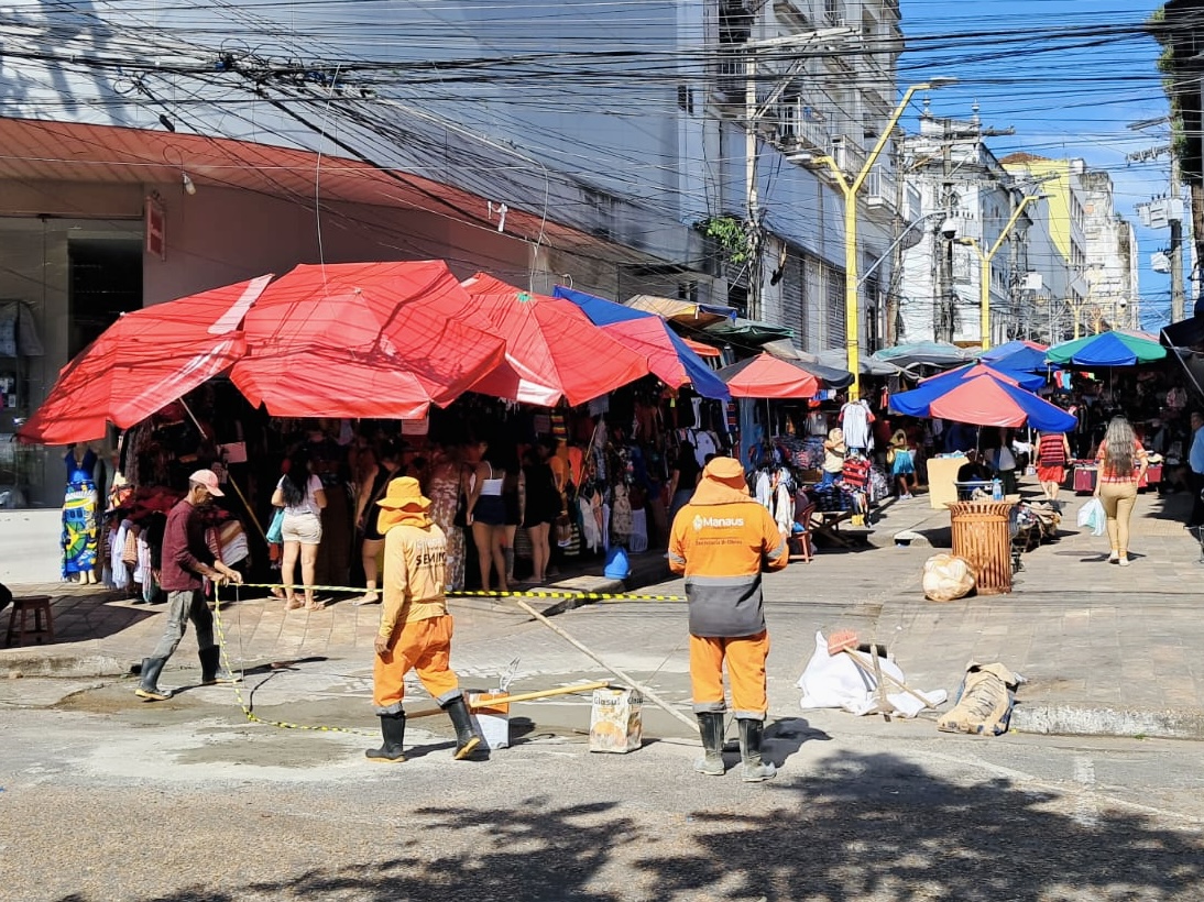 infraestrutura no Centro
