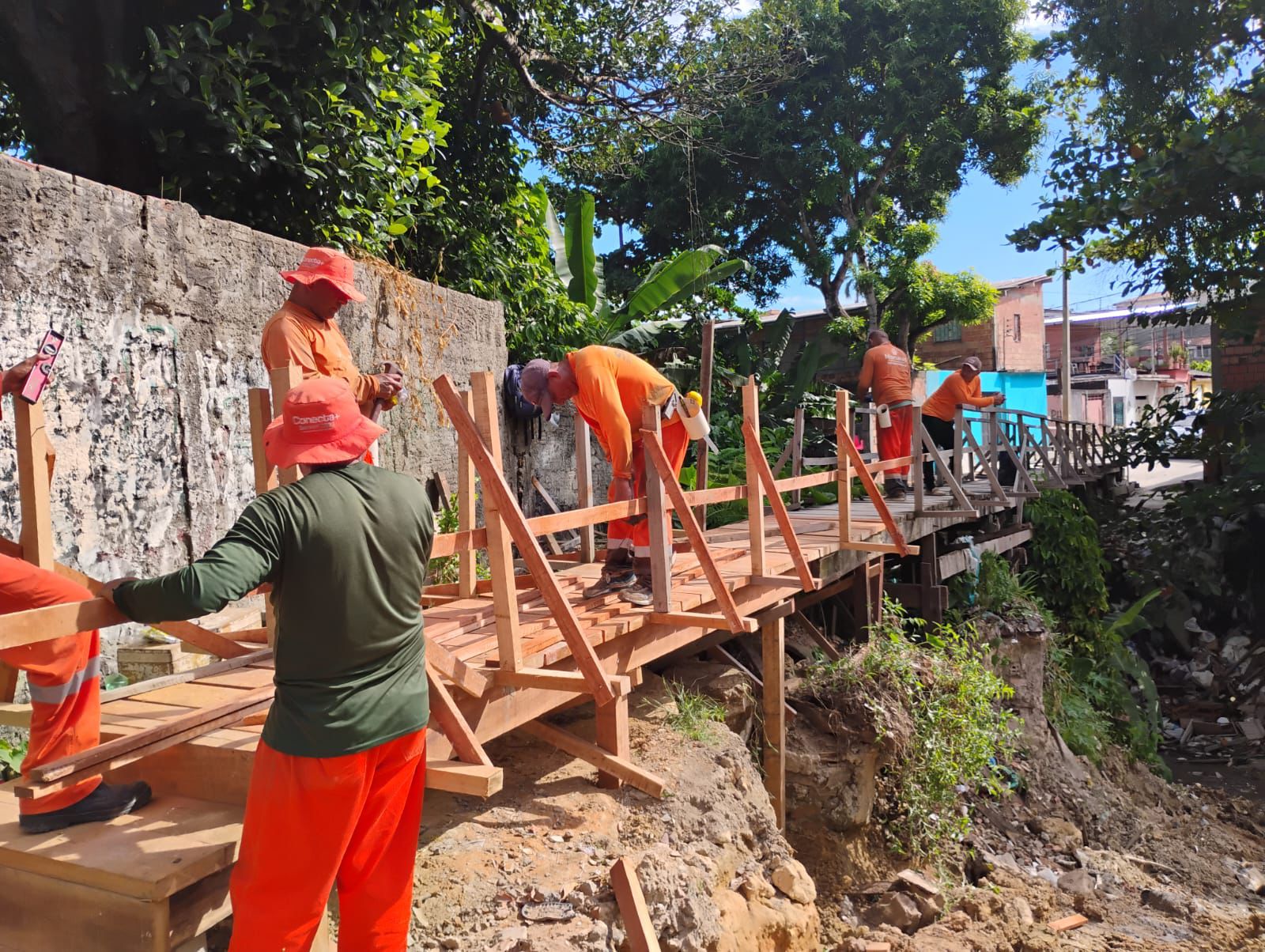 ponte de 40 metros