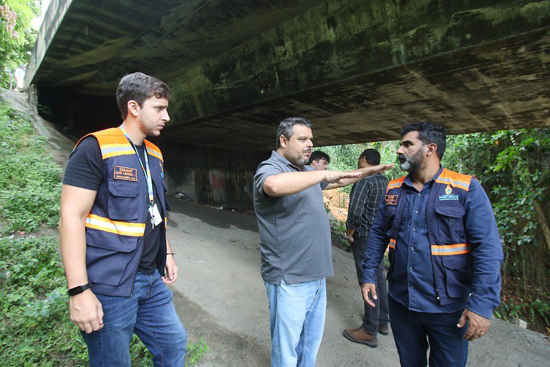 Obras de contenção de erosão no entorno do viaduto Josué Cláudio de Souza iniciam nesta sexta-feira