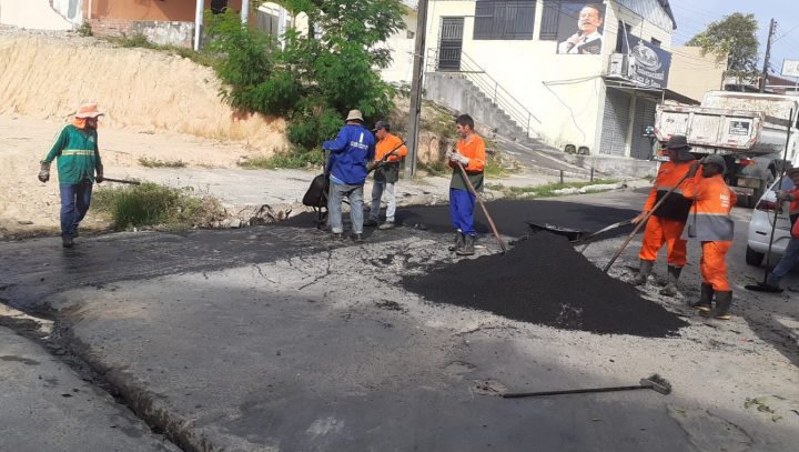 Prefeitura de Manaus avança com os serviços de infraestrutura no bairro Petrópolis
