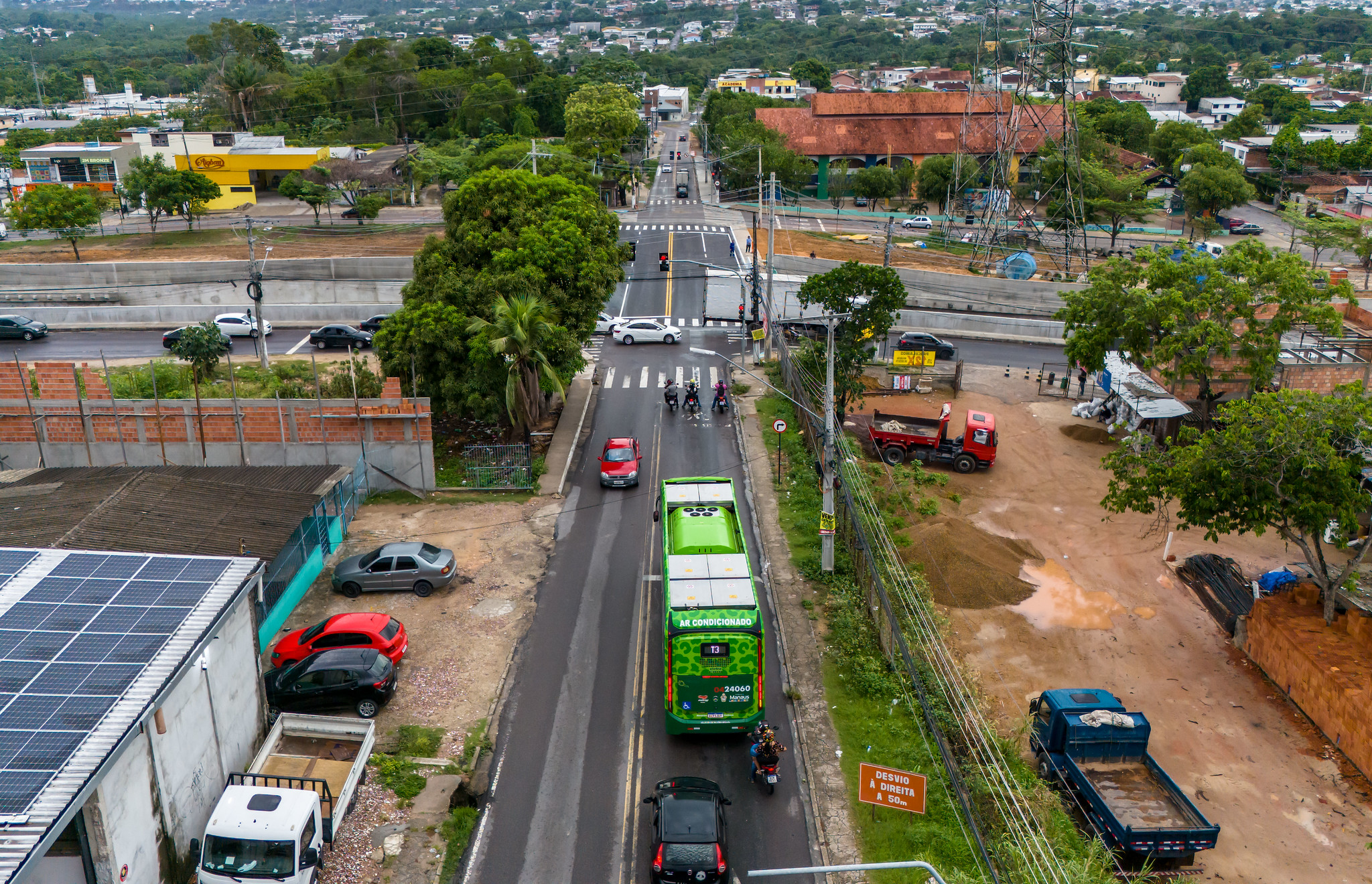 Obras do complexo viário Prefeito José Fernandes chegam a 95% e avenida Barão do Rio Branco é liberada para o tráfego de veículos