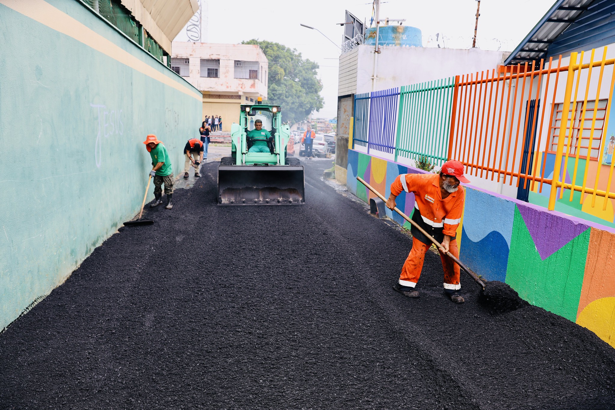 Obras de recapeamento