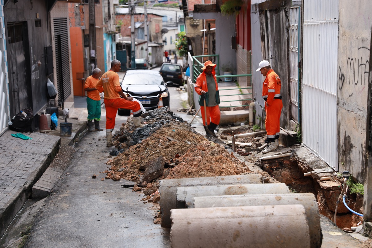 drenagem do bairro Coroado
