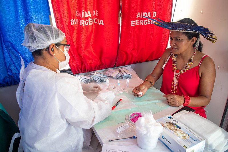 Ação de combate ao HIV/Aids atende comunidades Parque das Tribos e Cidade das Luzes