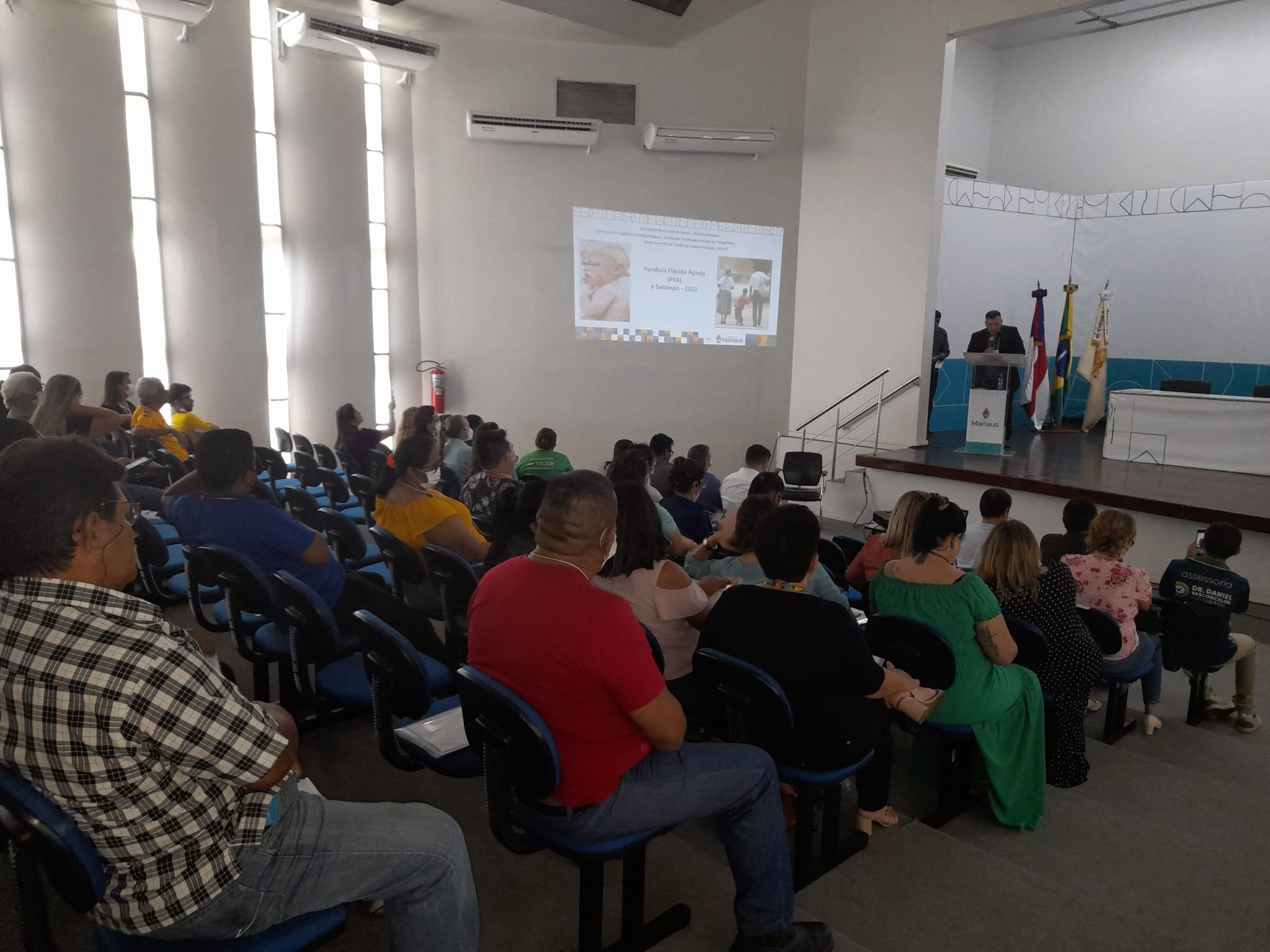 Poliomielite, sarampo e monkeypox são temas de debate na 16ª Semana do Controle Social em Manaus
