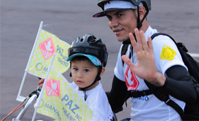 Prefeitura realiza evento para chamar a atenção sobre a importância da paz no trânsito