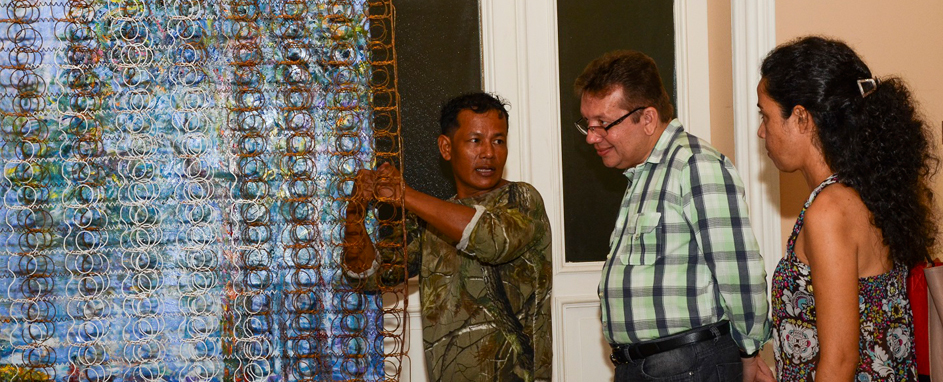 Paço da Liberdade retoma atividades com cinco exposições artísticas