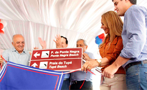 Manaus começa a receber sinalização turística