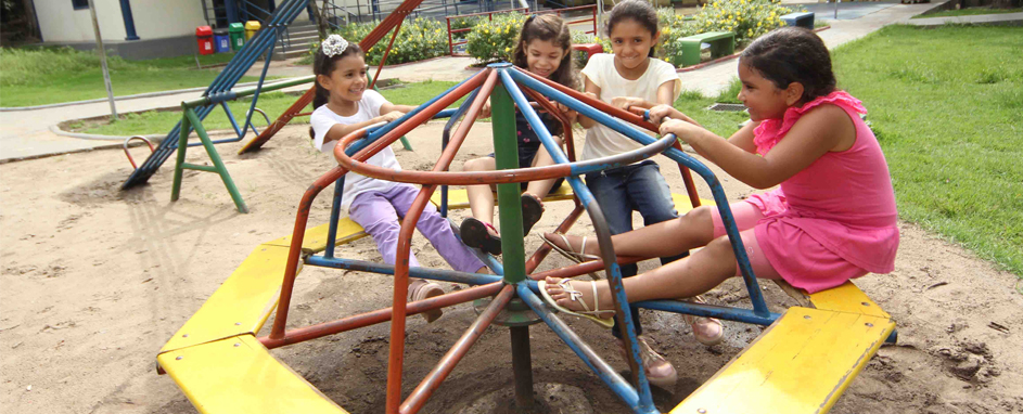 Parque da Criança é opção de lazer