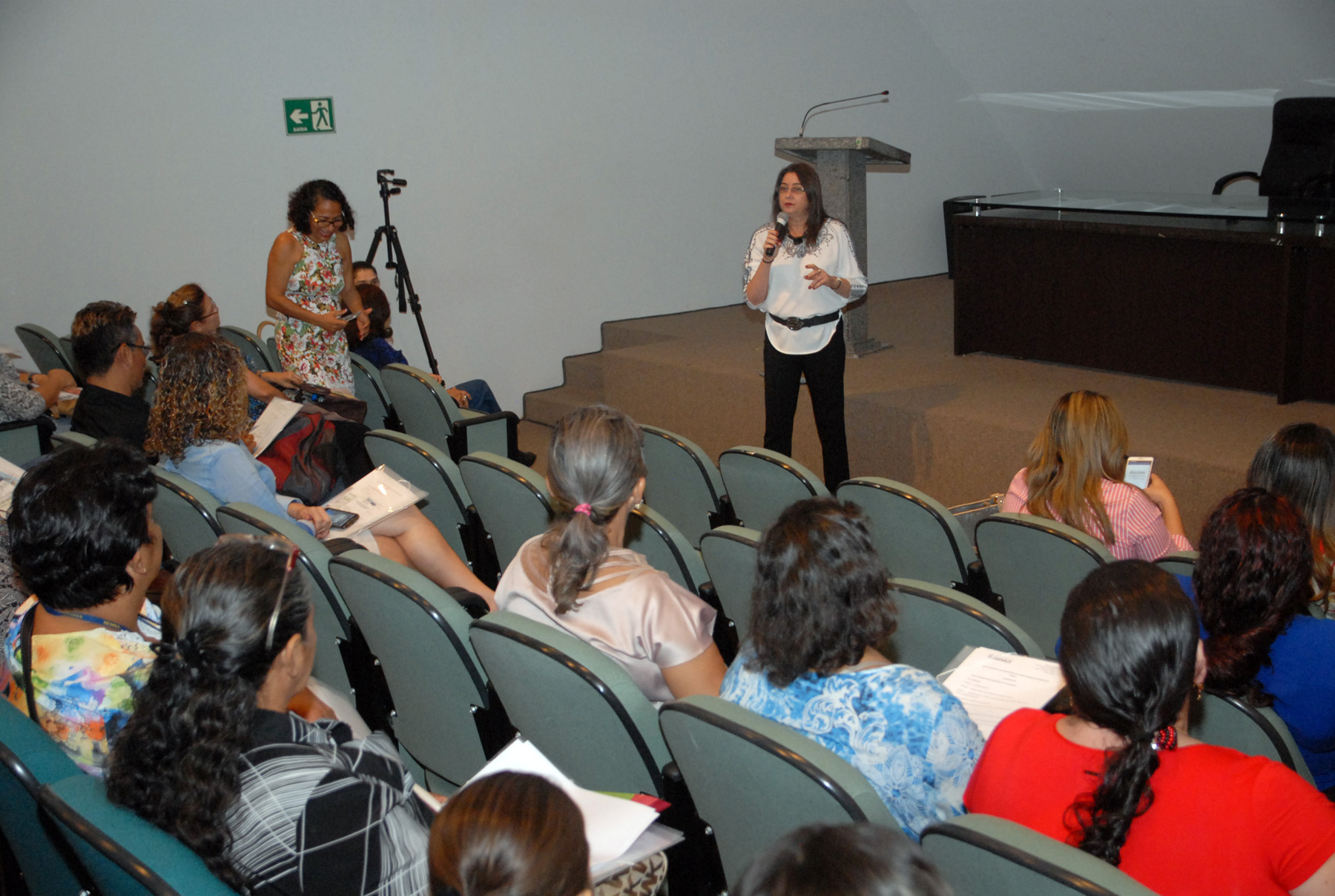 Semsa prepara profissionais para atendimento durante a Semana do Idoso. Foto Assessoria.