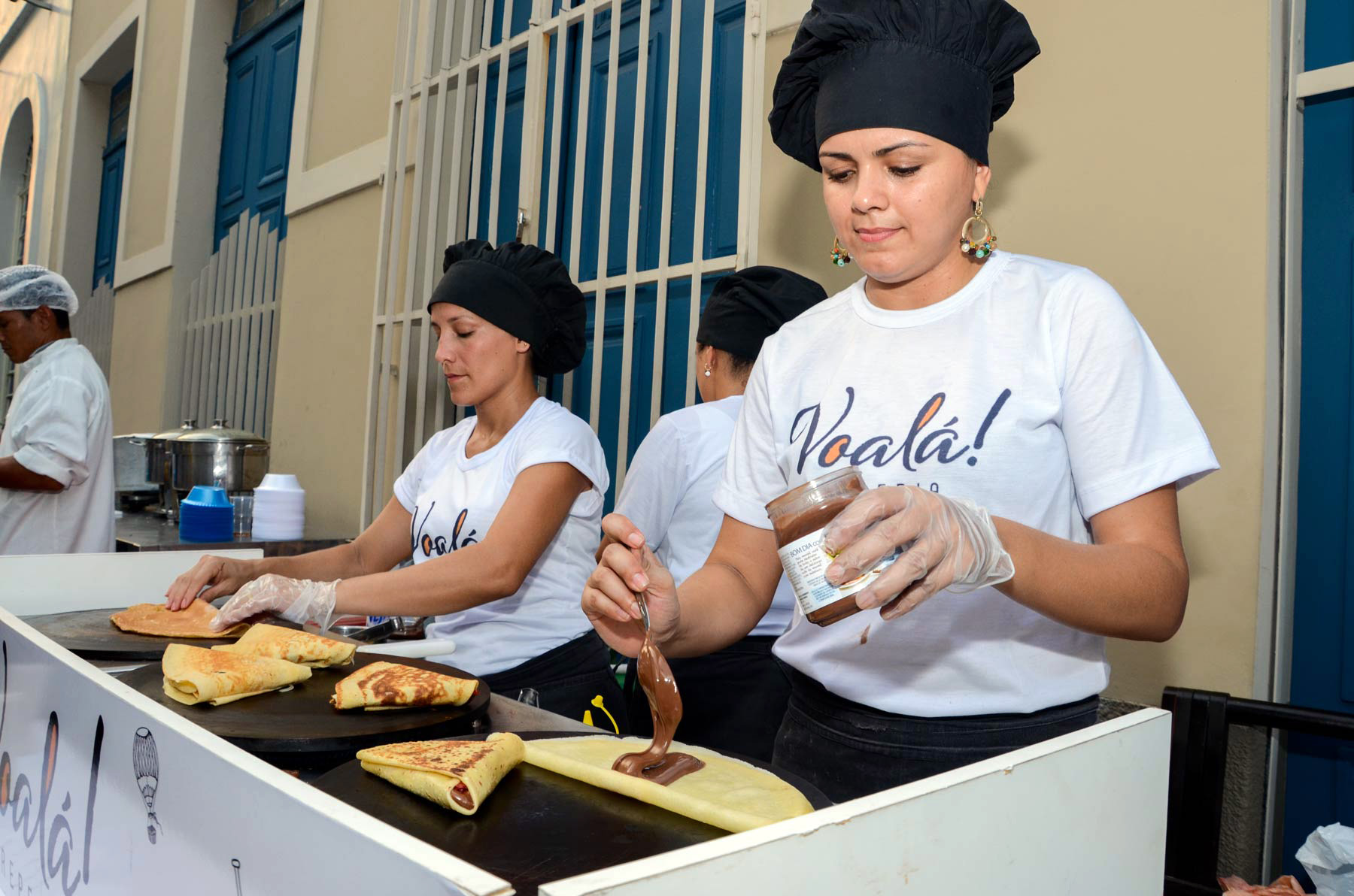 Chefs, foods trucks e food bikes oferecerão pratos a partir de R$ 5 no Passo a Paço. Fotos: Ingrid Anne / Manauscult.