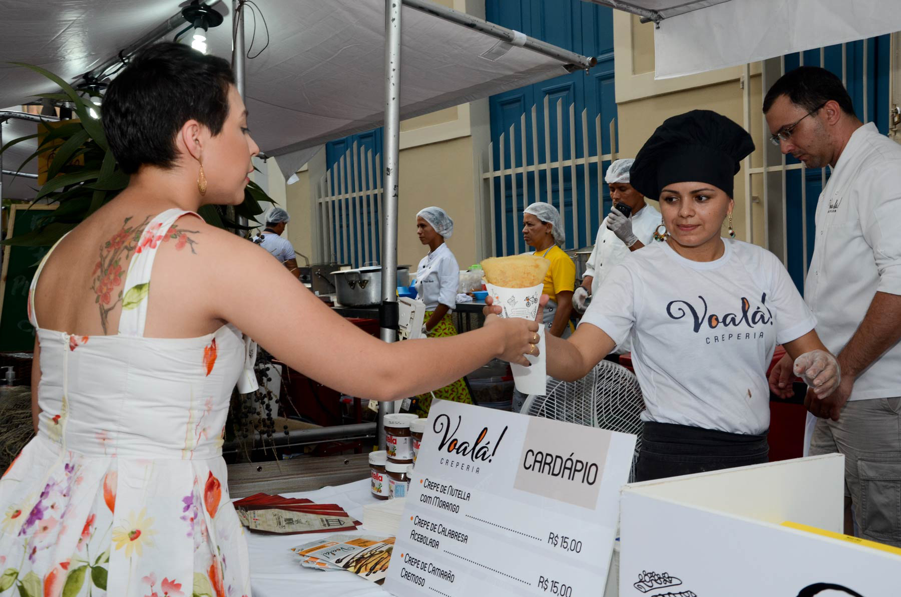 Passo a Paço ocupará principais ruas do Centro Histórico de Manaus Mais três ruas receberão estrutura para a feira gastronômica e apresentações . Fotos Ingrid anne.