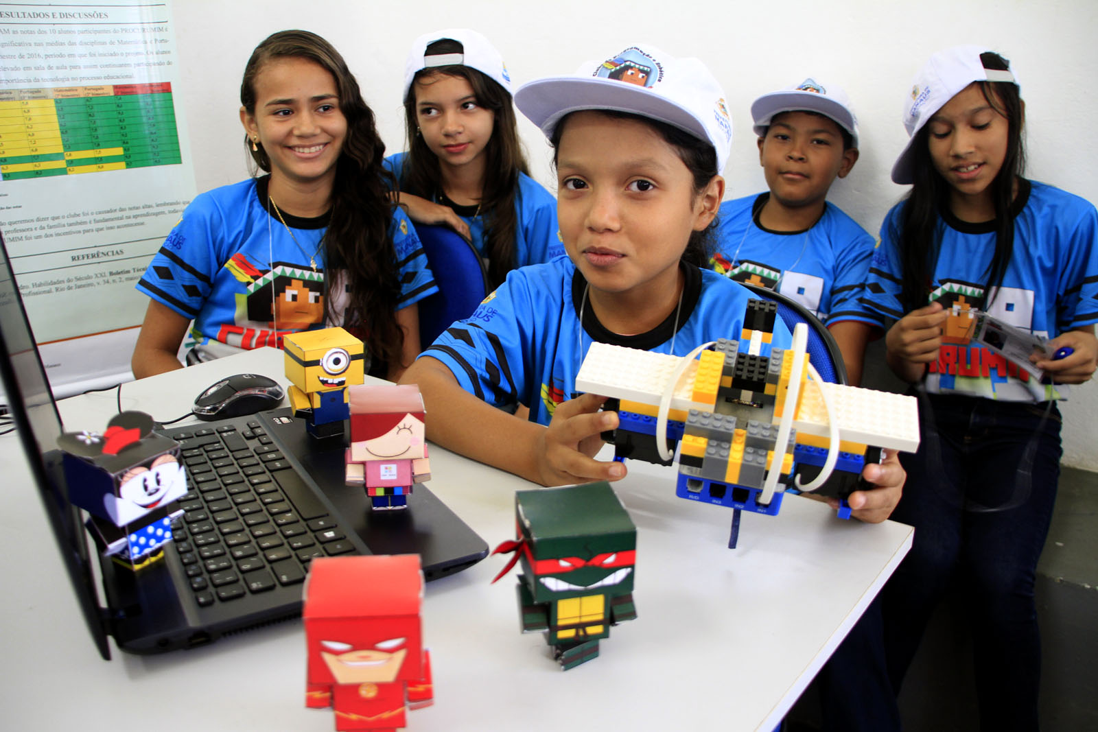 Manaus - 10/11/2016 Primeiro campeonato de robótica Foto.Altemar Alcantara/Semcom