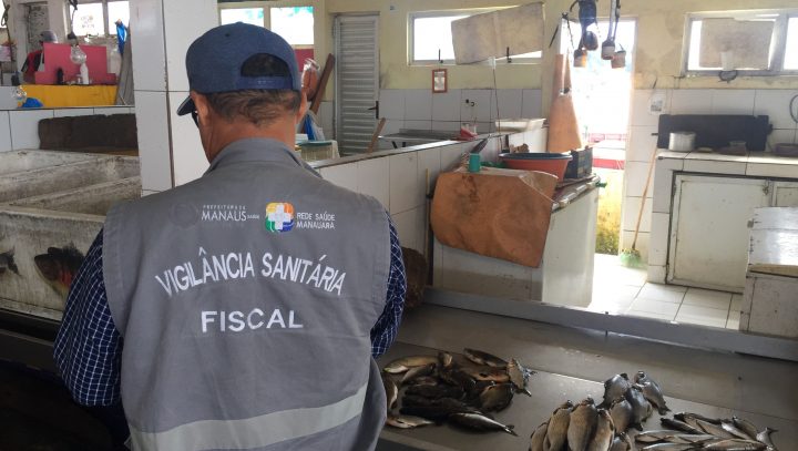 Porto da Ceasa passa por inspeção sanitária