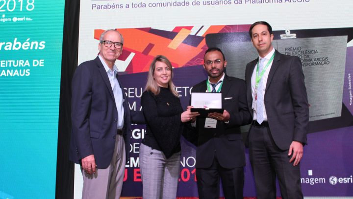 Prefeitura foi premiada na categoria Excelência no Uso da Plataforma arcgis na Transformação Digital