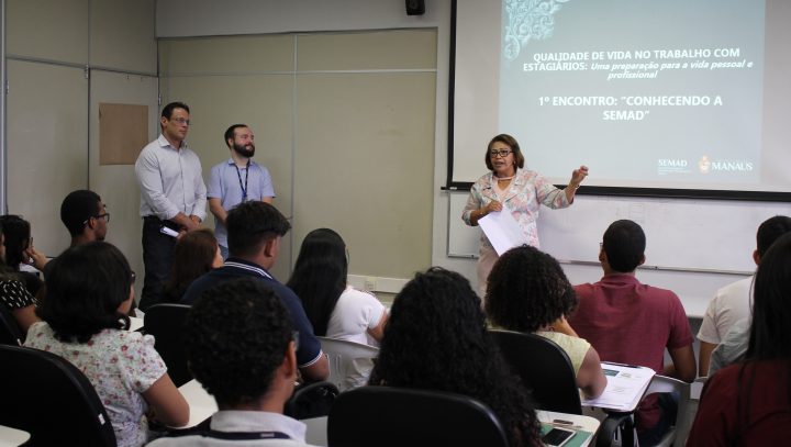 Ação voltada à qualidade de vida no trabalho exclusivo para estagiários é realizada pela Prefeitura