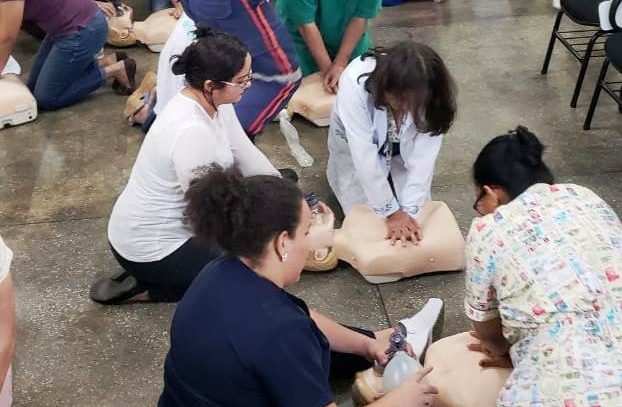 SAMU 192 Manaus promove curso para servidores da Maternidade Dr. Moura Tapajóz