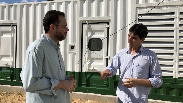 Instalação de geradores em reservatórios da Manaus Ambiental é acompanhada por Ageman