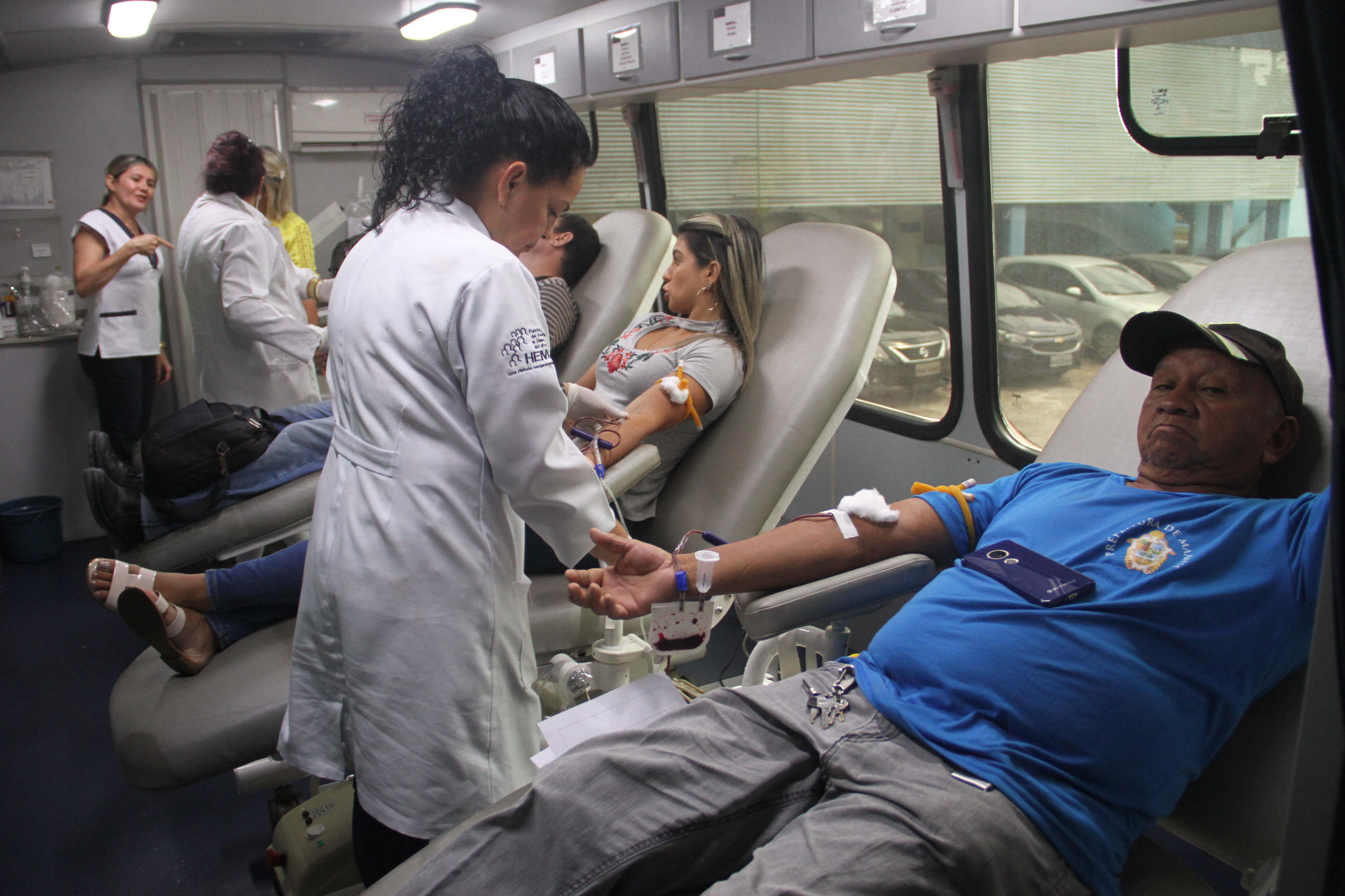 Doação de sangue na Semed arrecada 68 bolsas de sangue