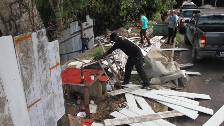 Prefeitura impede construção irregular em área verde onde será construído mais um parque da juventude
