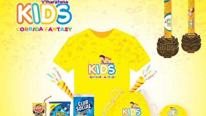 Kits da 5ª Maratona Kids serão entregues nesta sexta-feira