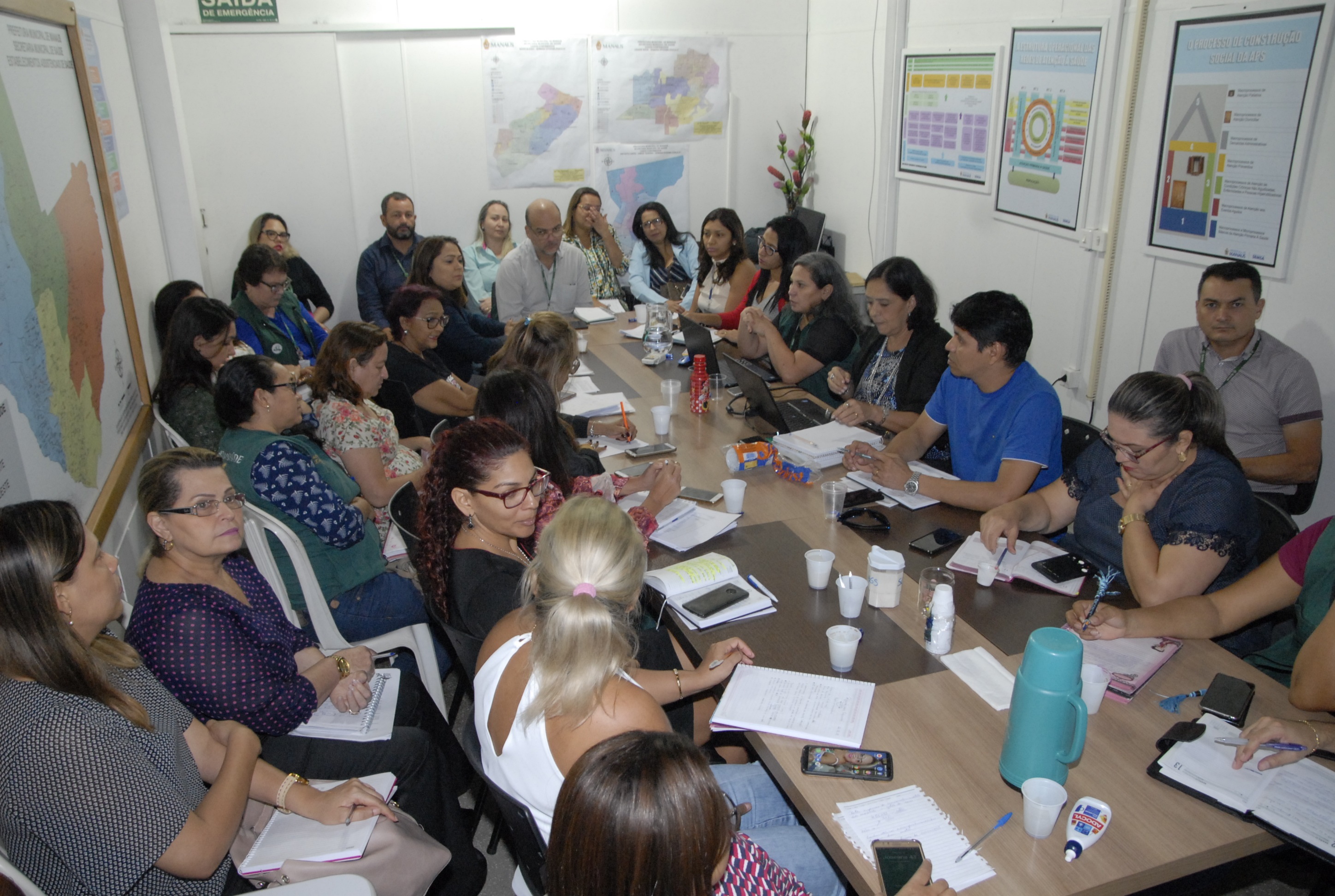 Prefeitura de Manaus alinha estratégias para a campanha de vacinação contra a Influenza