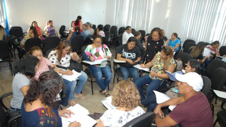 Profissionais de saúde participam de oficina de alinhamento sobre protocolo da Caderneta do Idoso