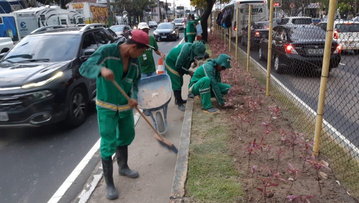 Corredores viários recebem intervenções para melhorar a paisagem urbana