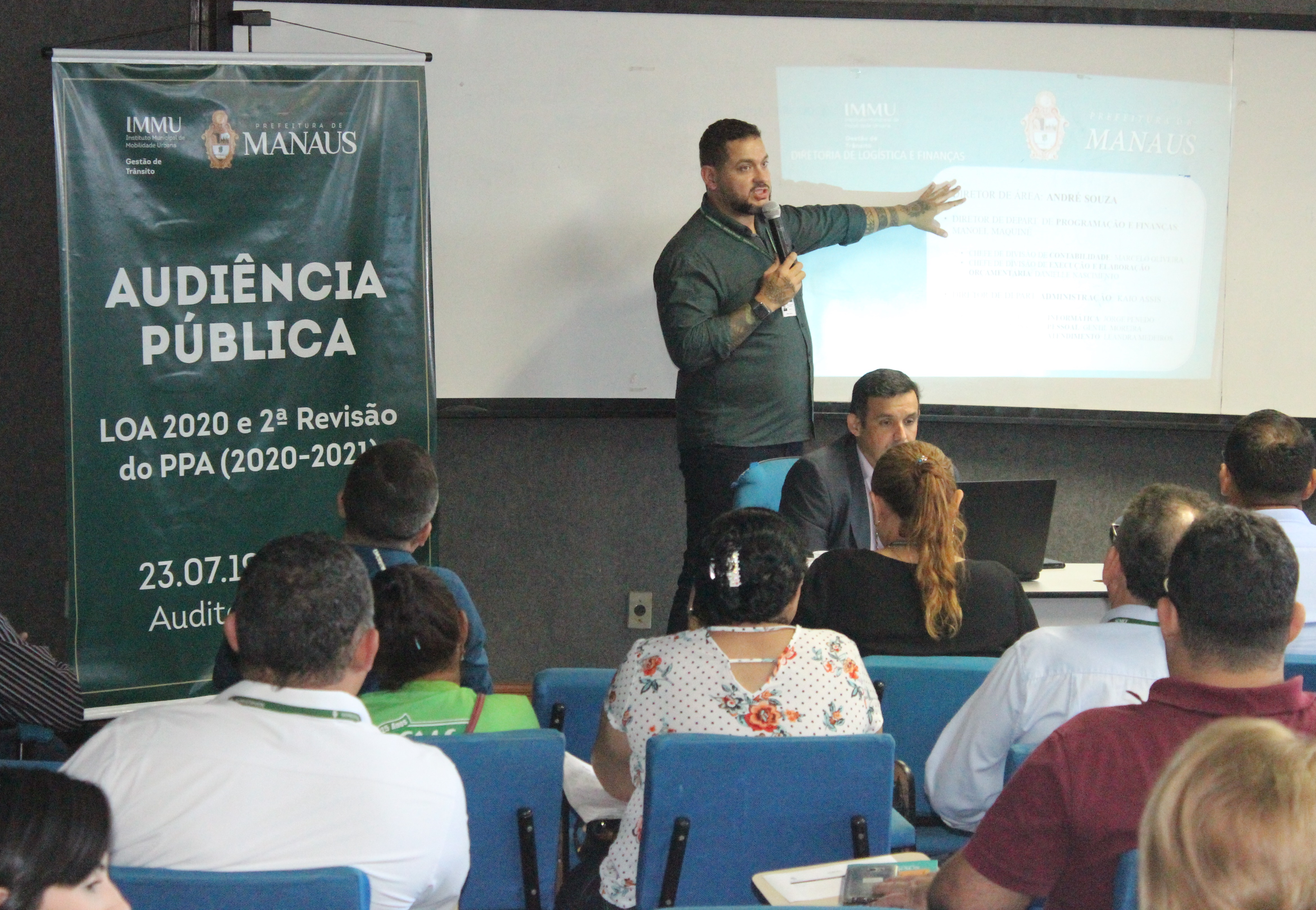 Ações para o trânsito da cidade são apresentadas em audiência pública