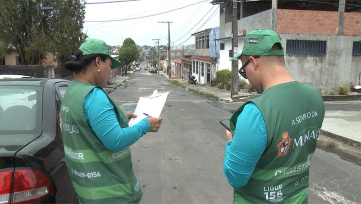 Cadastradores do projeto Mapa de Manaus já estão nas ruas