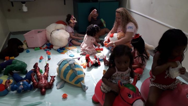 Diversão aliada à saúde na UBS Silas Santos celebra o Dia das Crianças