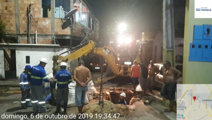 Águas de Manaus é notificada pela Ageman por desabastecimento de água na Compensa