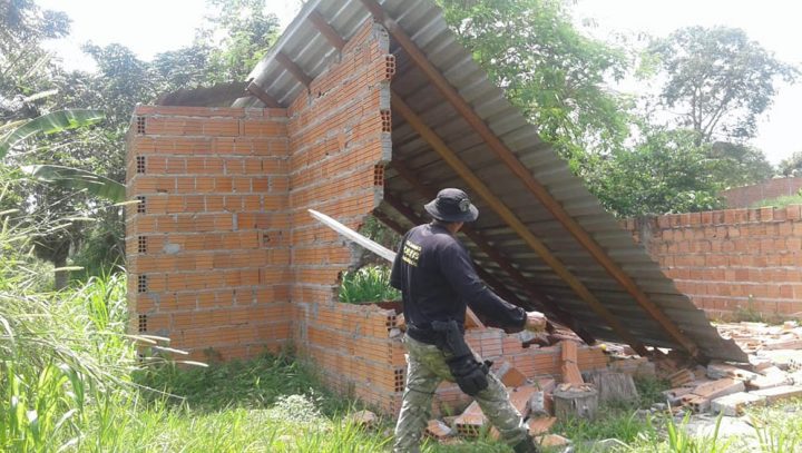 Fiscalização ambiental evita avanço de ocupação irregular na zona Norte