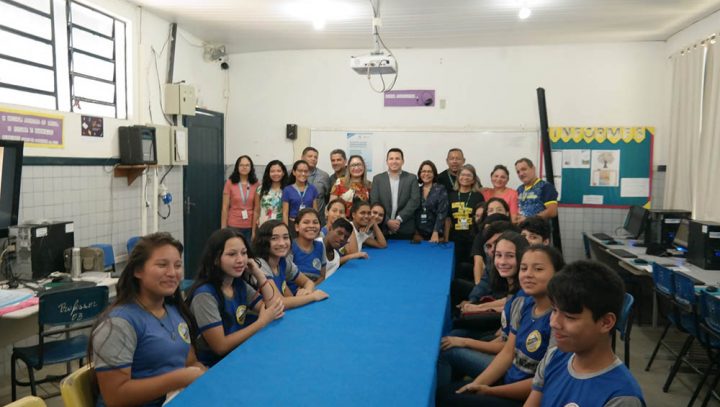 Escola da zona rural recebe projeto-piloto ‘Aluno-ouvidor’