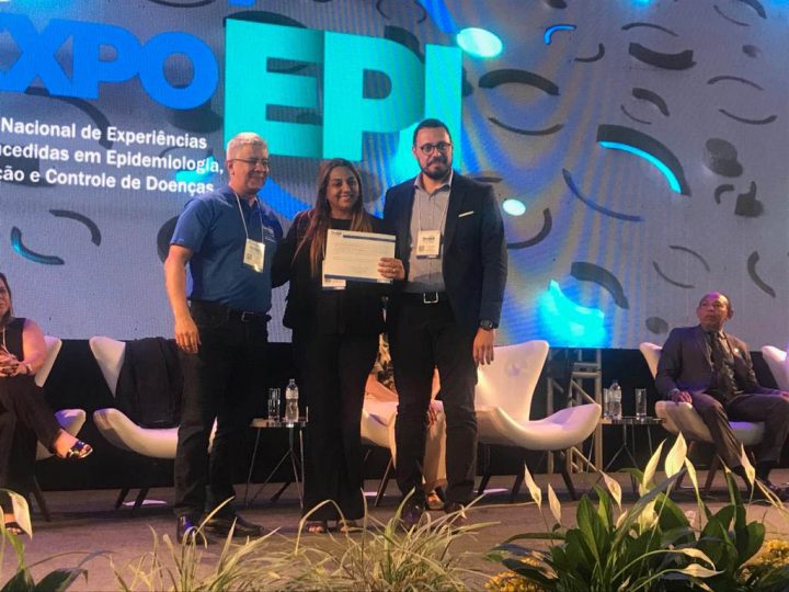 Trabalhos da Vigilância Epidemiológica são premiados em mostra nacional