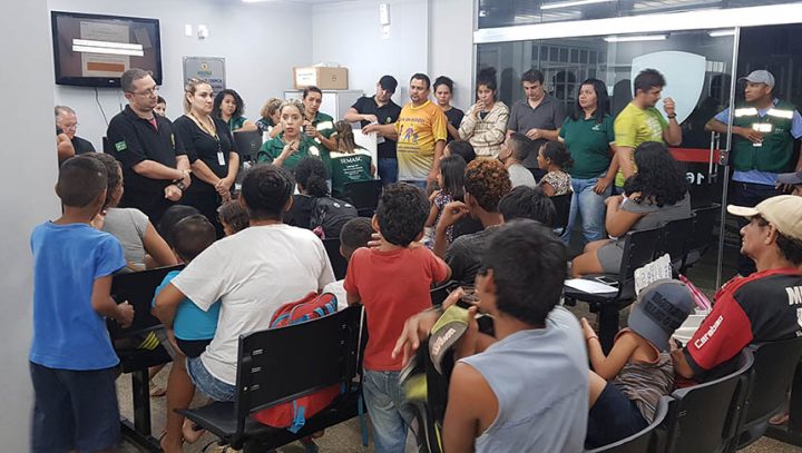 Operação retira crianças e adolescentes das ruas da zona Centro-Sul