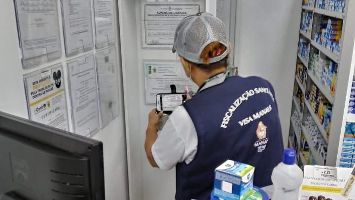 Rondas de vigilância sanitária iniciam em mais de 60 bairros de Manaus
